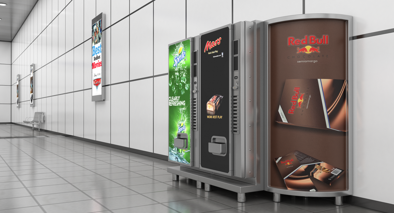 Vending Machines Collection 2 3D model