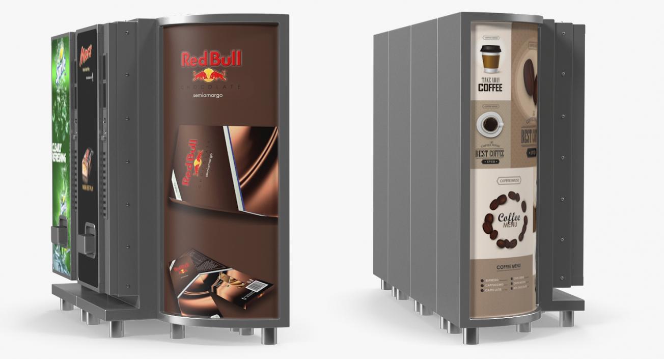 Vending Machines Collection 2 3D model