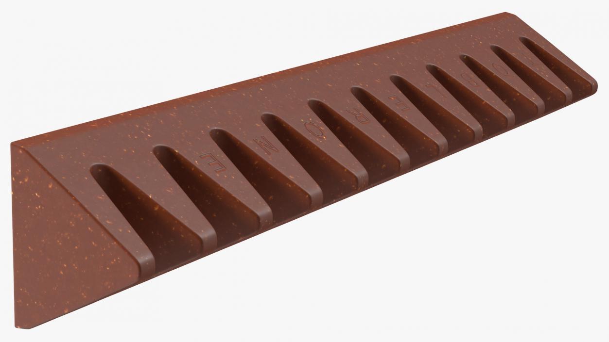 3D Toblerone Milk Chocolate Bar model