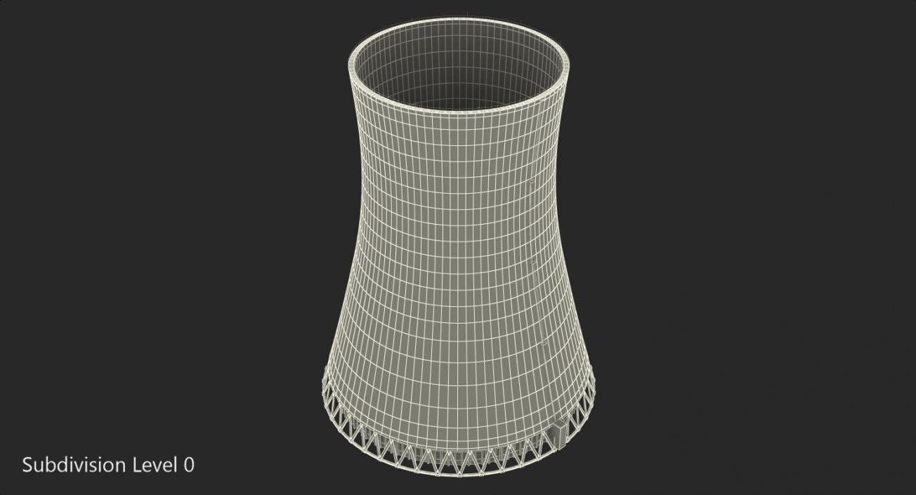 3D Cooling Tower model