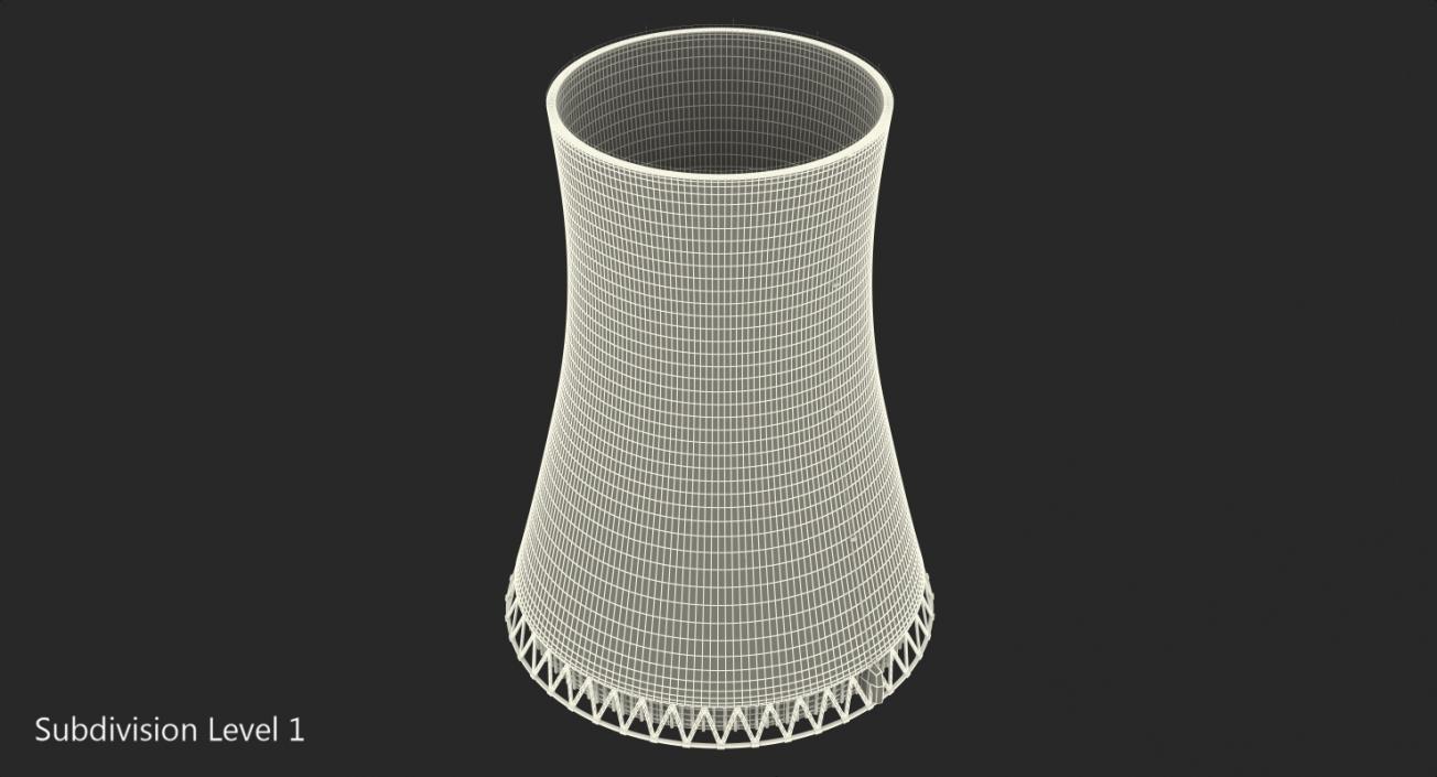 3D Cooling Tower model