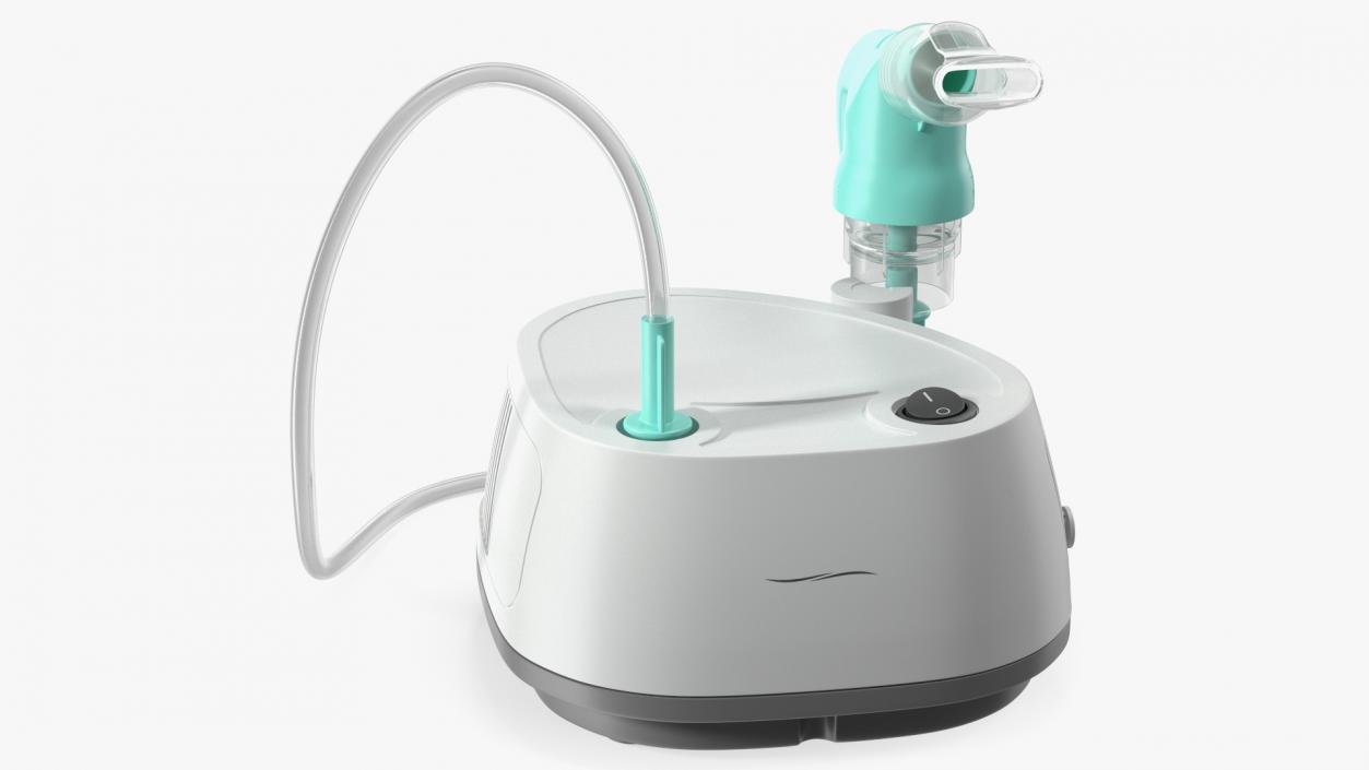 3D model Compact Compressor Nebulizer System