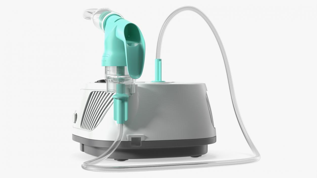 3D model Compact Compressor Nebulizer System