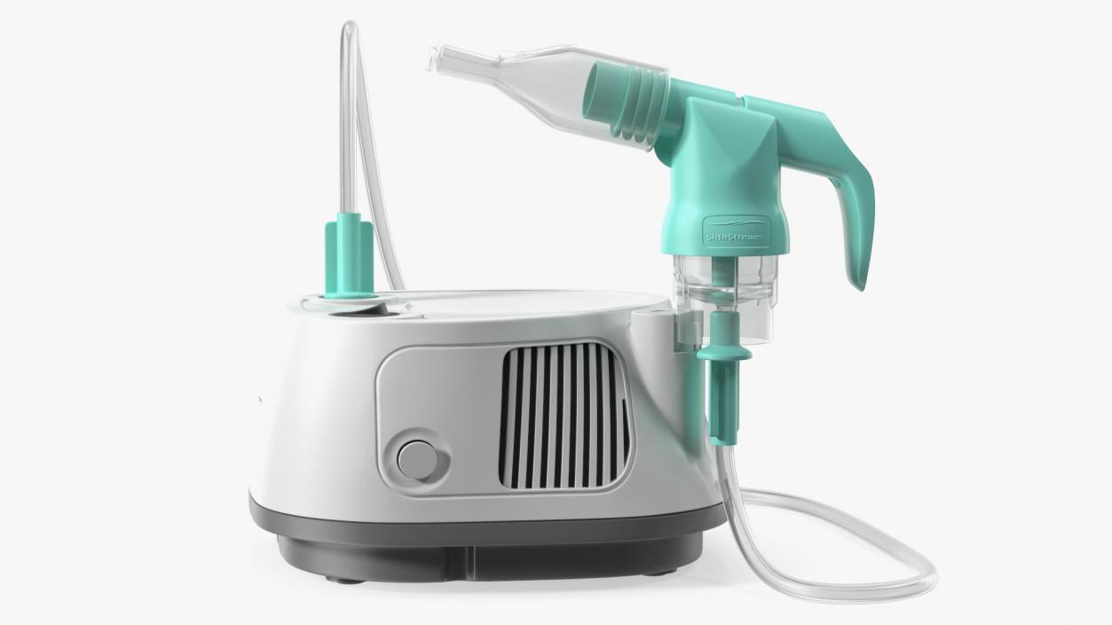 3D model Compact Compressor Nebulizer System