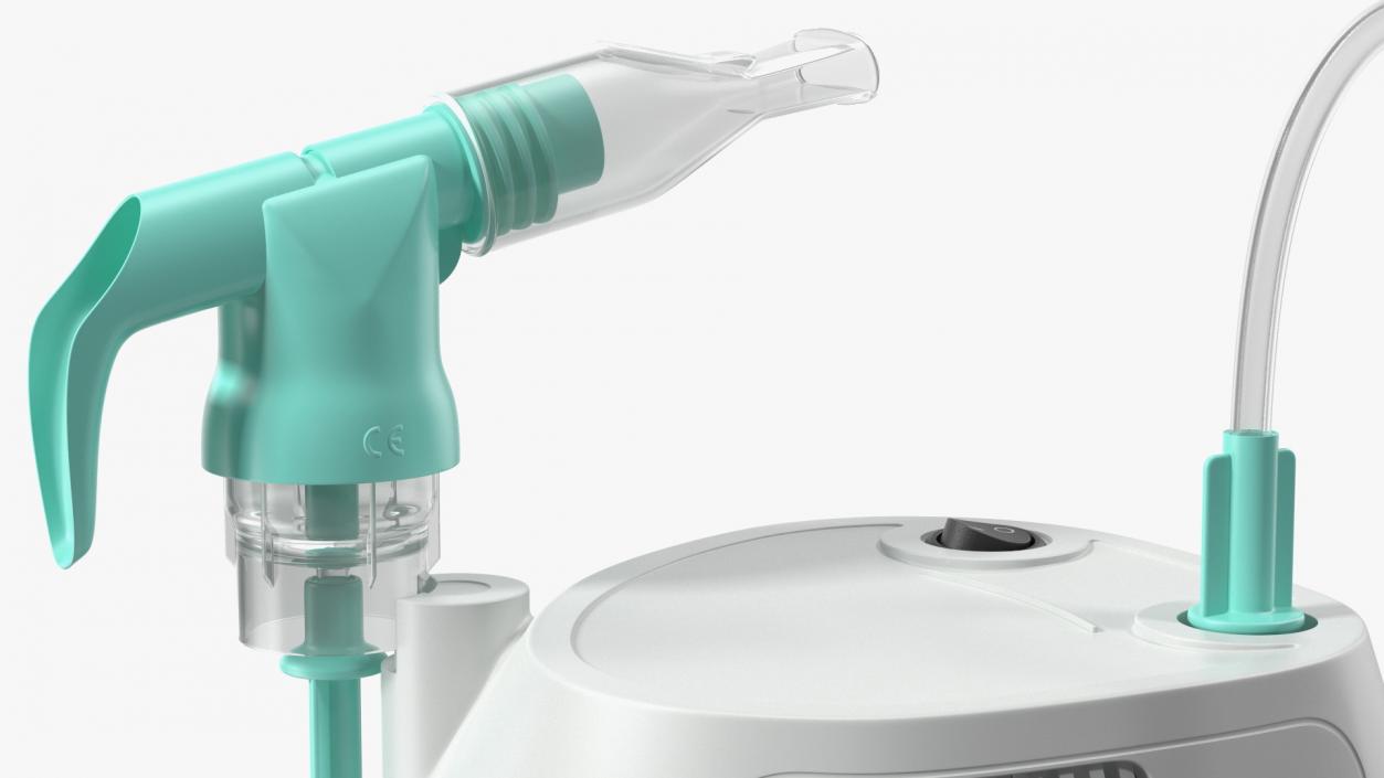 3D model Compact Compressor Nebulizer System