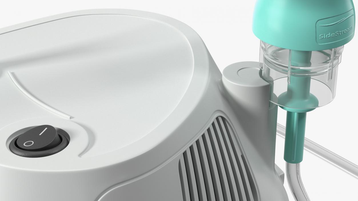 3D model Compact Compressor Nebulizer System