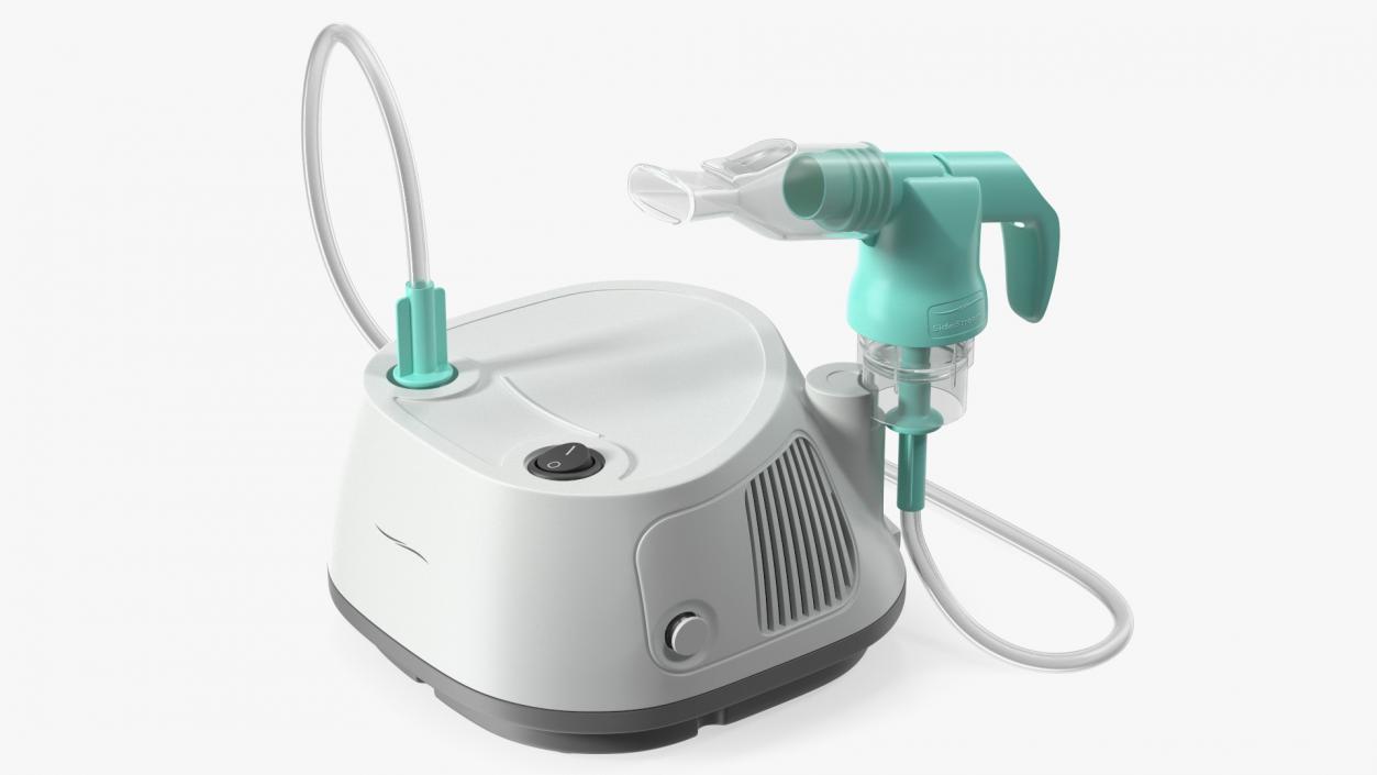 3D model Compact Compressor Nebulizer System