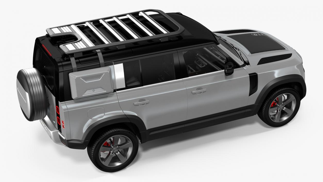 3D Land Rover Defender Explorer Pack model