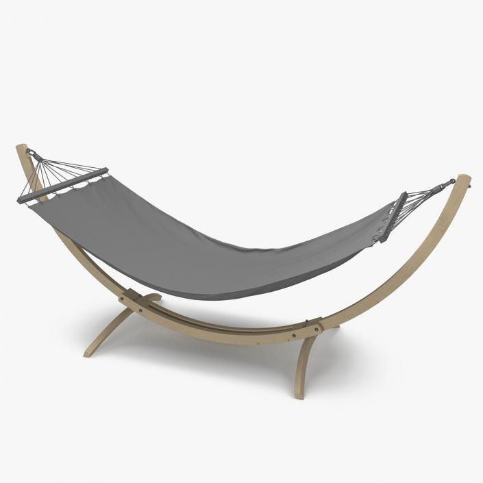 Bow Hammock Stand 2 3D model