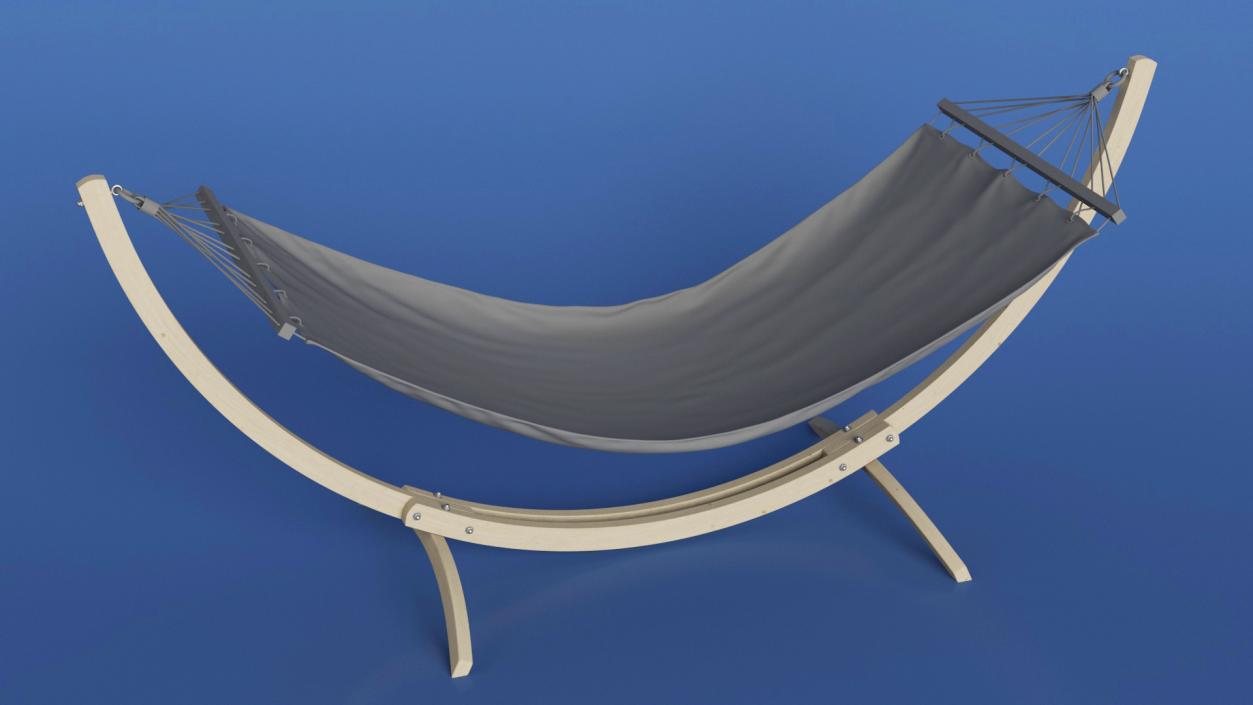 Bow Hammock Stand 2 3D model