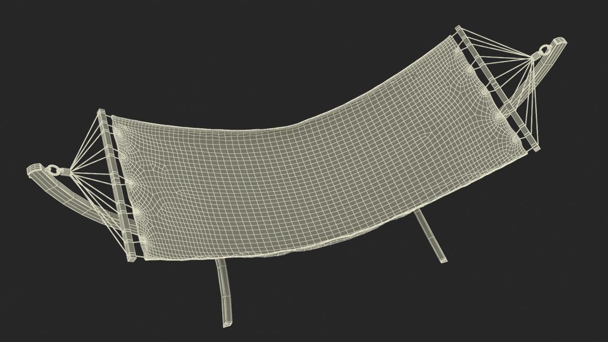 Bow Hammock Stand 2 3D model