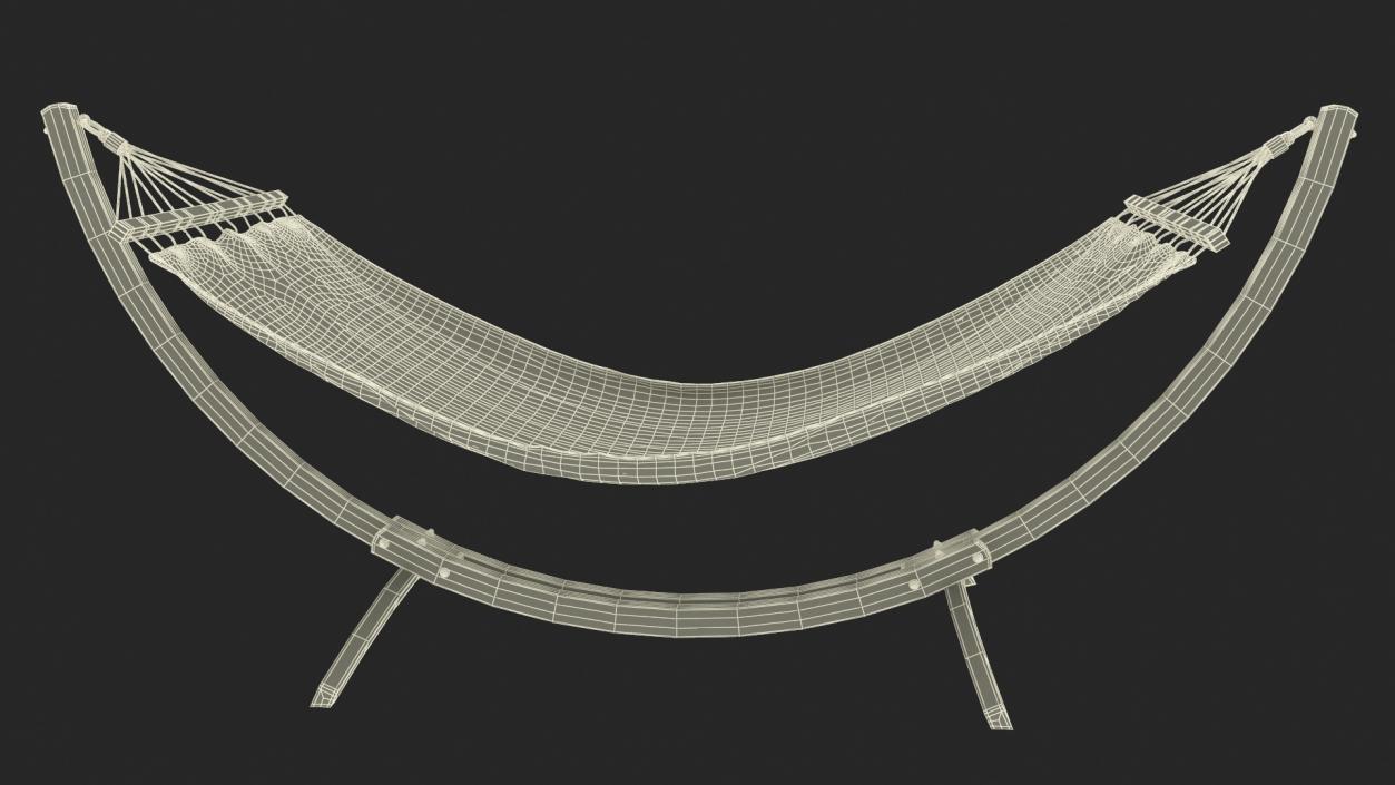 Bow Hammock Stand 2 3D model