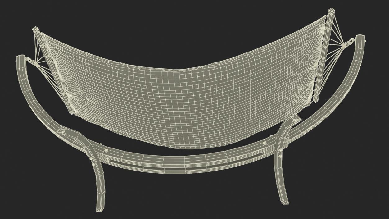 Bow Hammock Stand 2 3D model