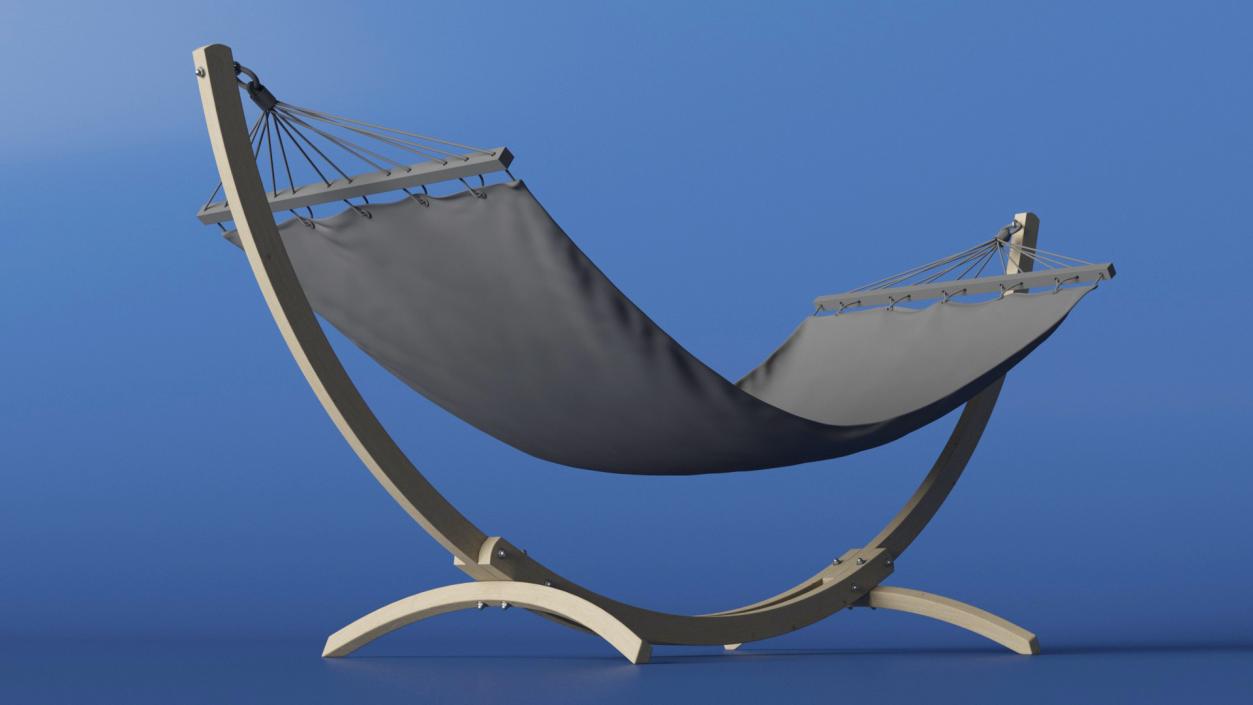 Bow Hammock Stand 2 3D model