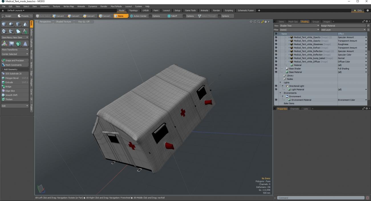 Medical Tent 2 3D model