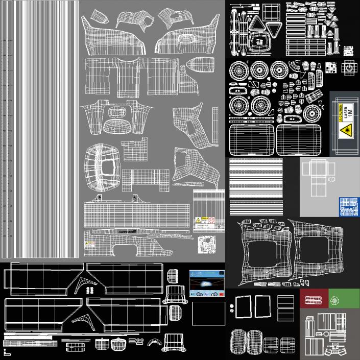 3D Beissbarth Headlight Testing Device MLD 815 model