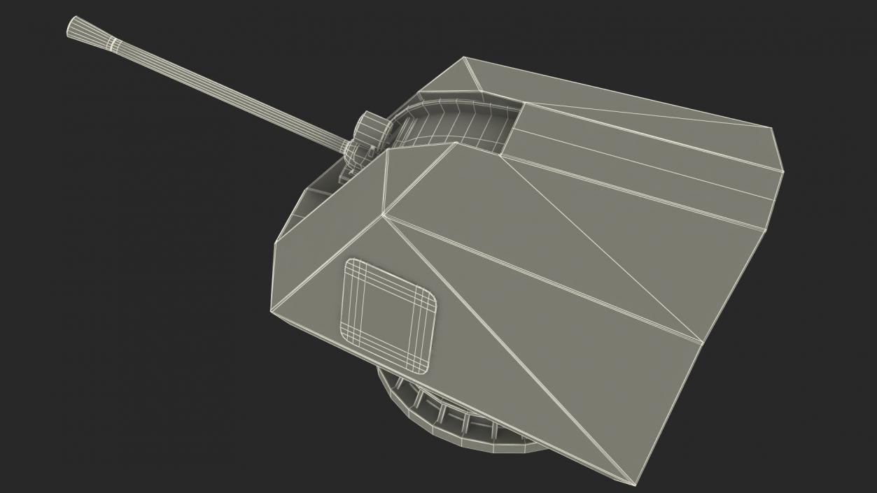 3D Turret Gun Station model