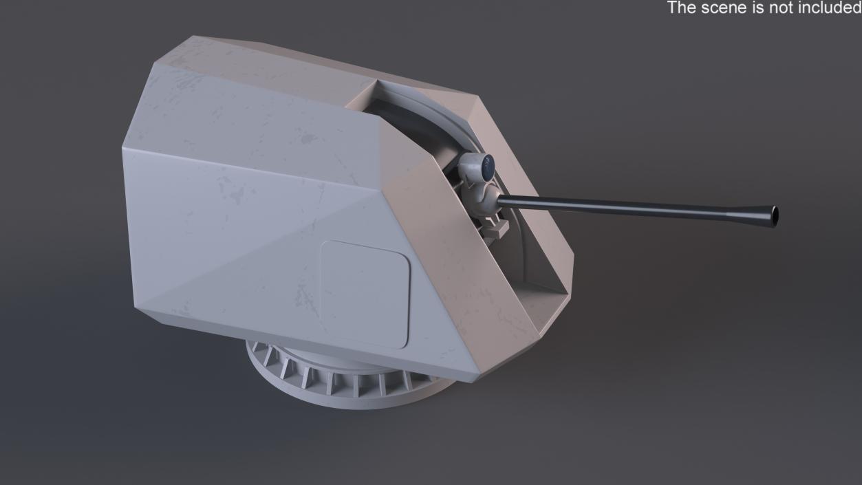 3D Turret Gun Station model