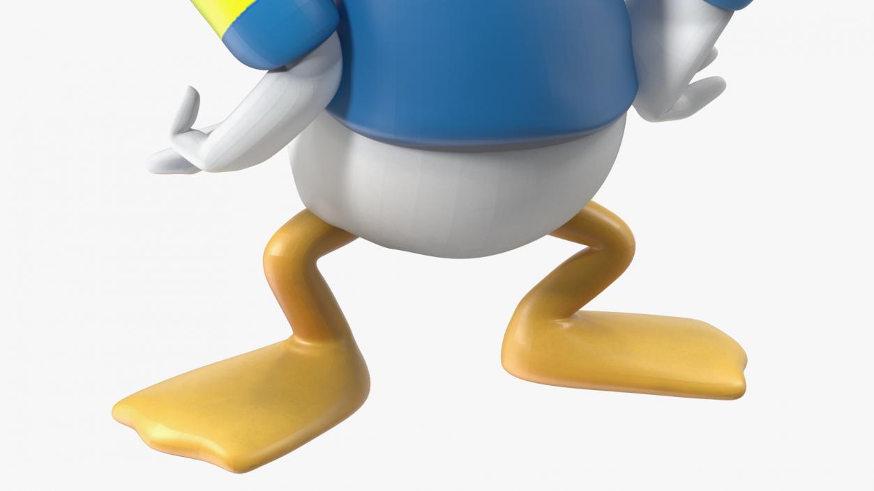 3D Standing Donald Duck Character(1) model