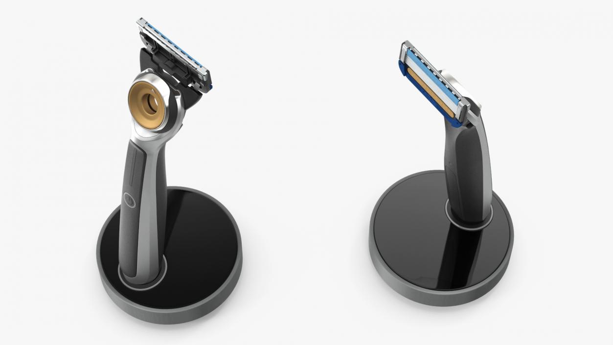 Heated Safety Razor 3D model