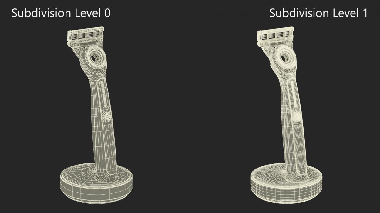 Heated Safety Razor 3D model