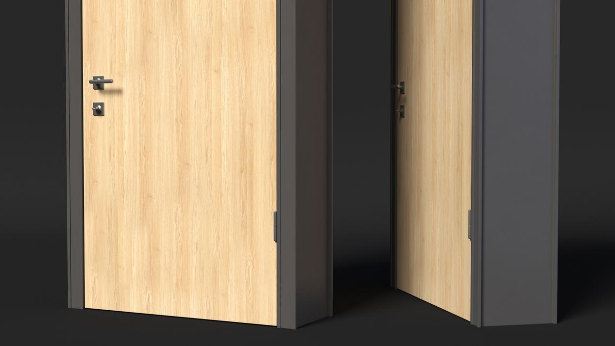 Classroom Door 3D model