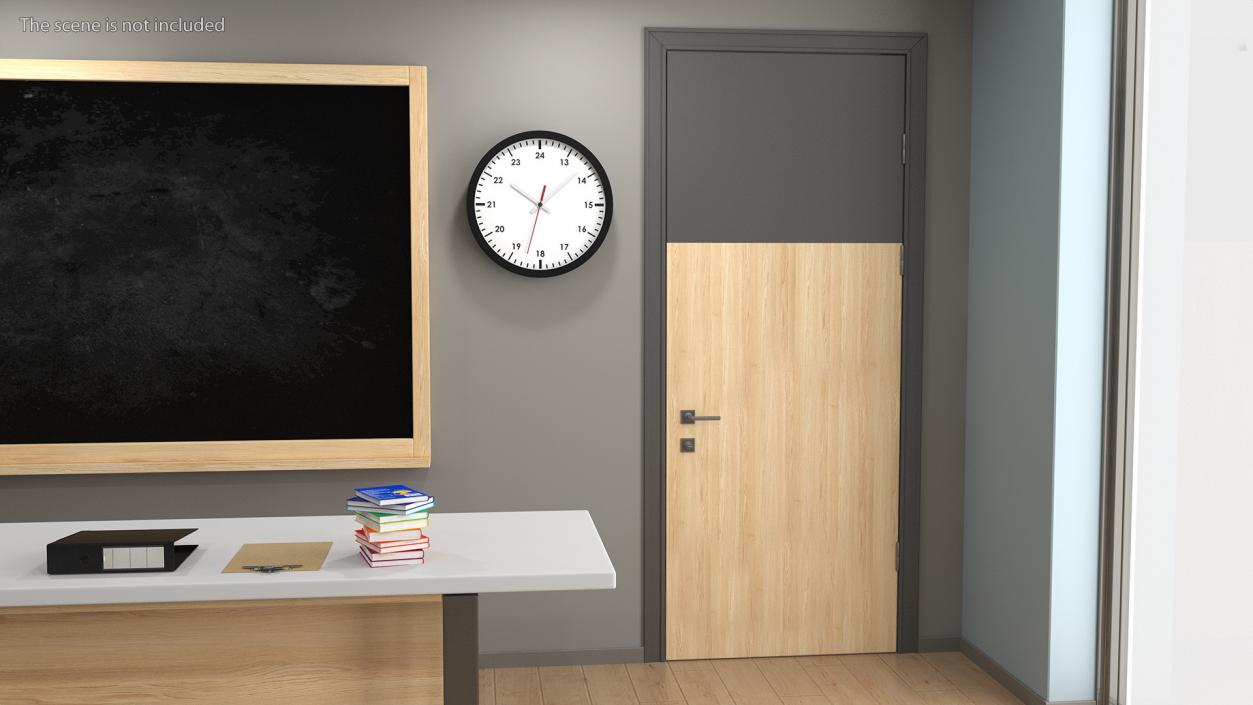 Classroom Door 3D model