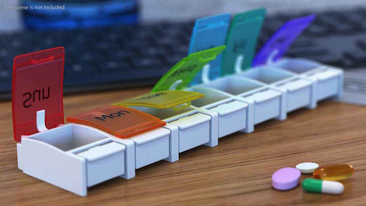 3D model Pill Box Cases Collection