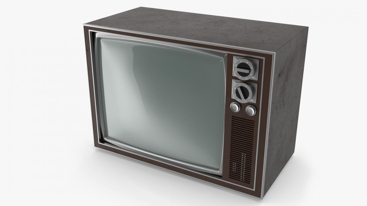 3D model Vintage TV