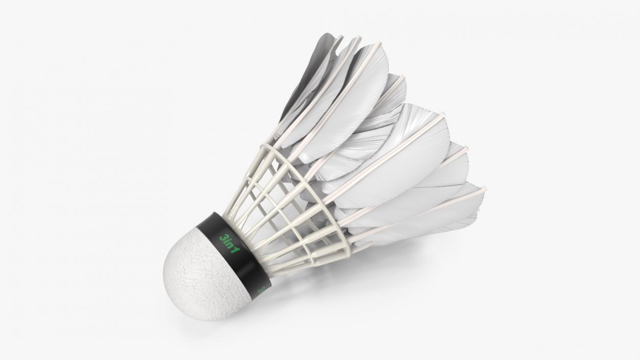 3D Badminton Feather Shuttlecock New model