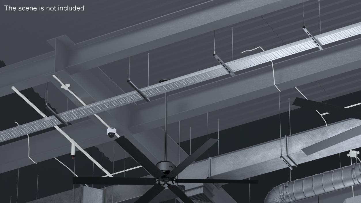 Cable Tray Straight Line 3D model