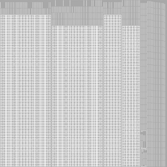 Cable Tray Straight Line 3D model