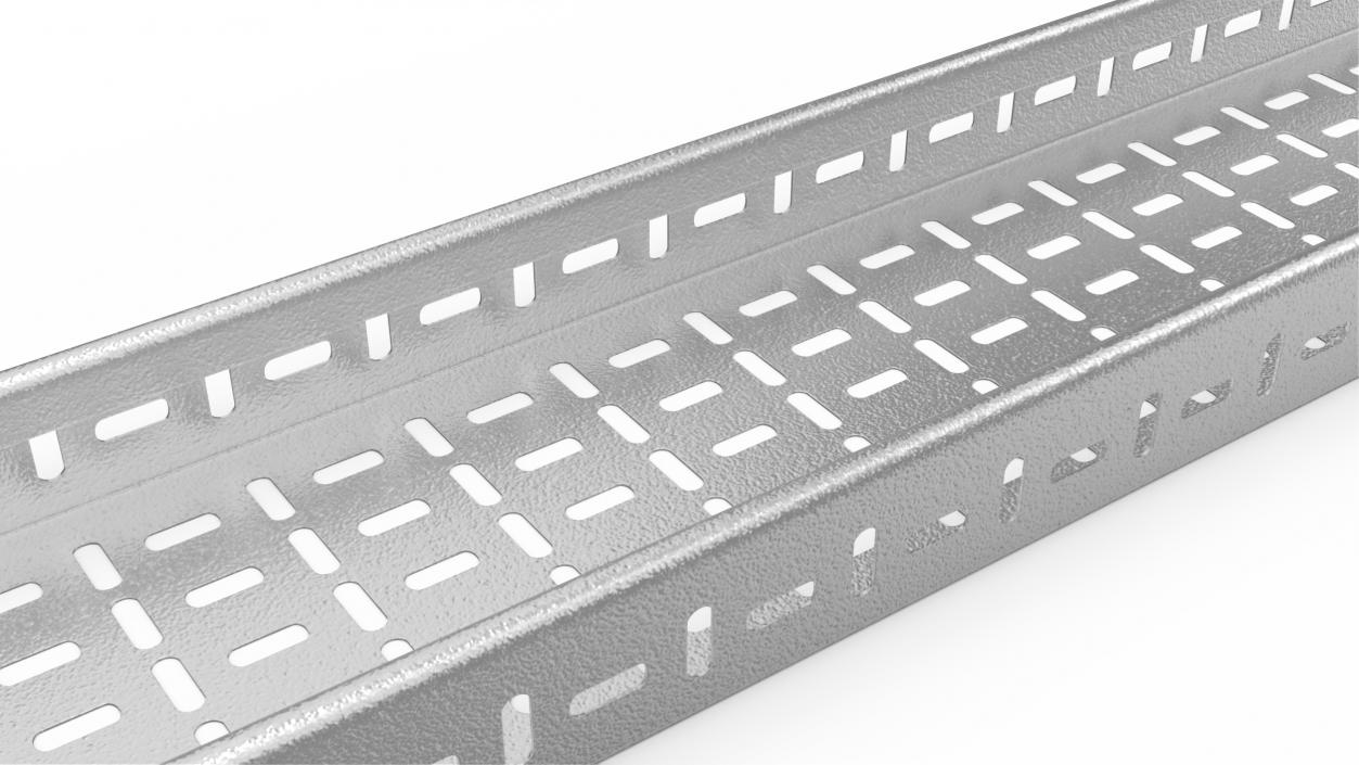 Cable Tray Straight Line 3D model