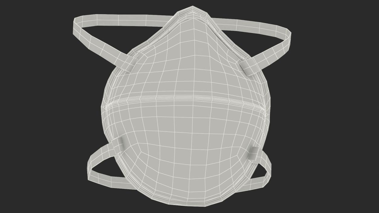 N95 Class Face Mask 3D model