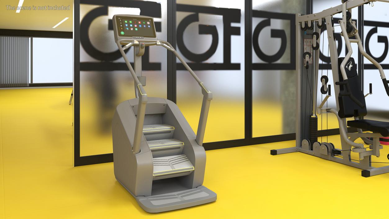 Workout Machines Collection 3 3D model