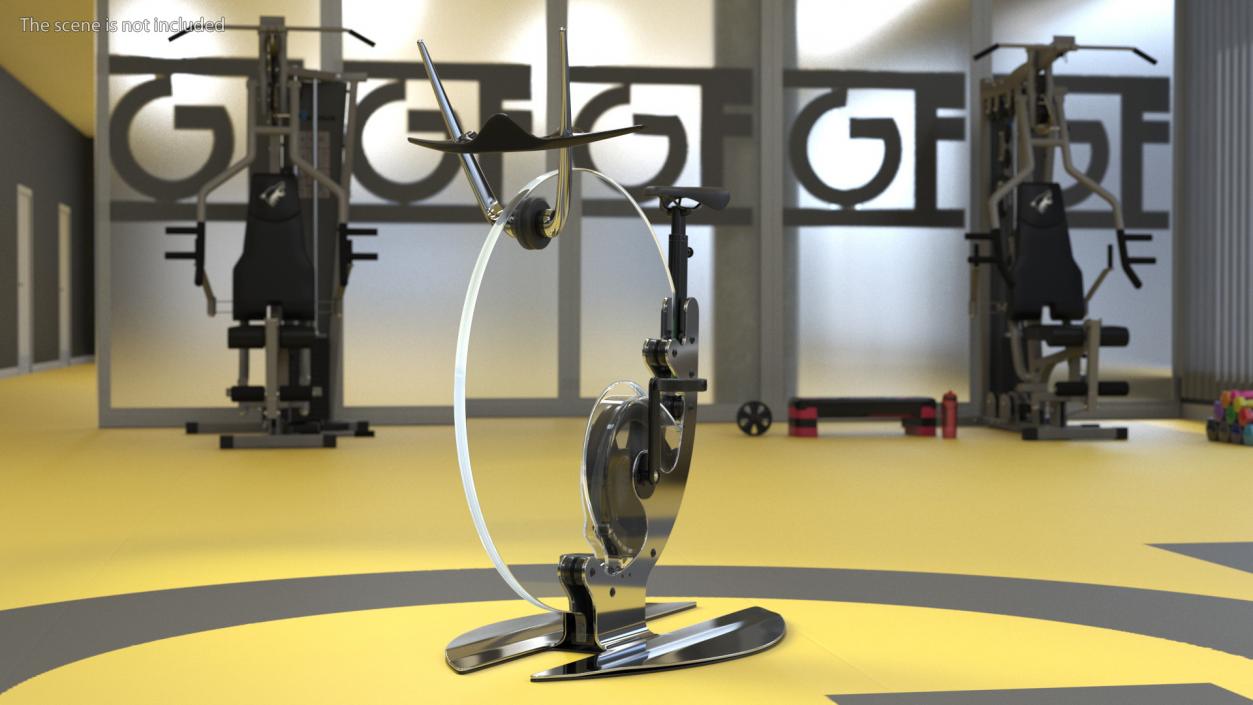 Workout Machines Collection 3 3D model