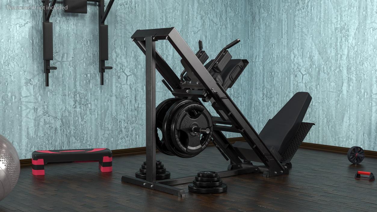 Workout Machines Collection 3 3D model