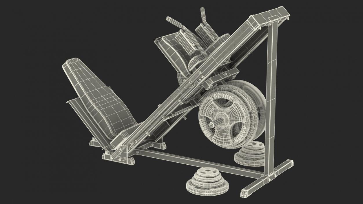 Workout Machines Collection 3 3D model