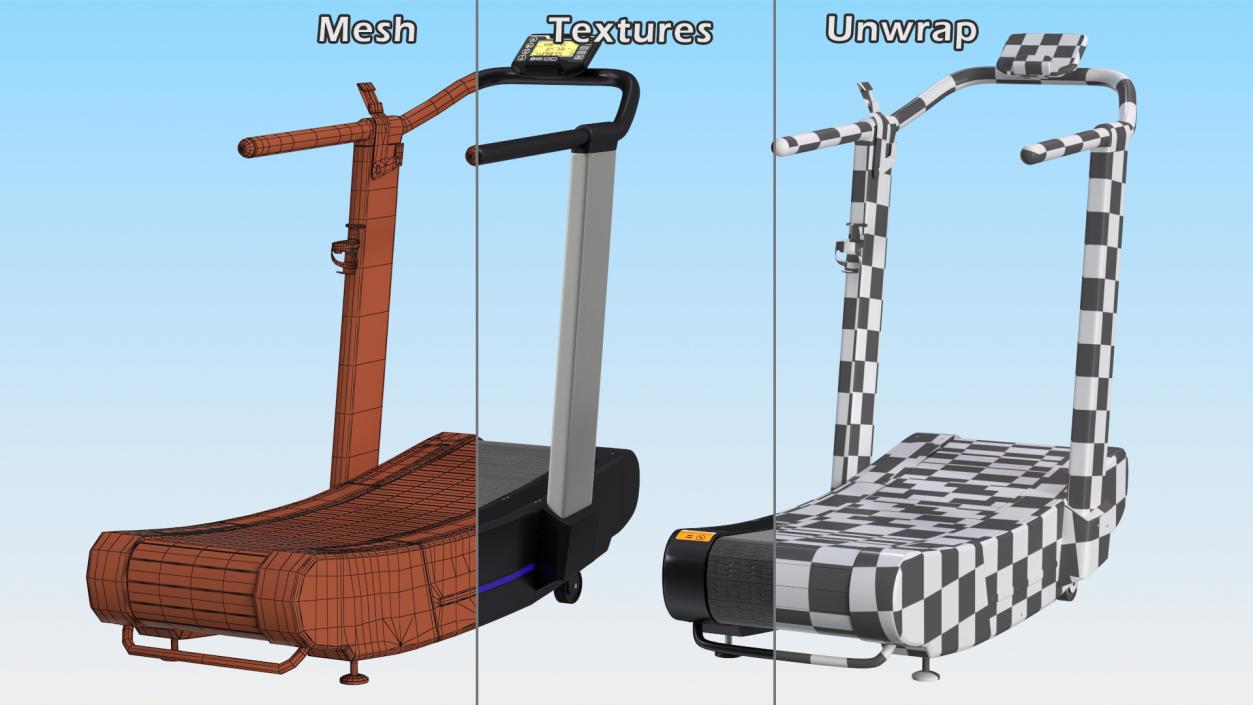 Workout Machines Collection 3 3D model