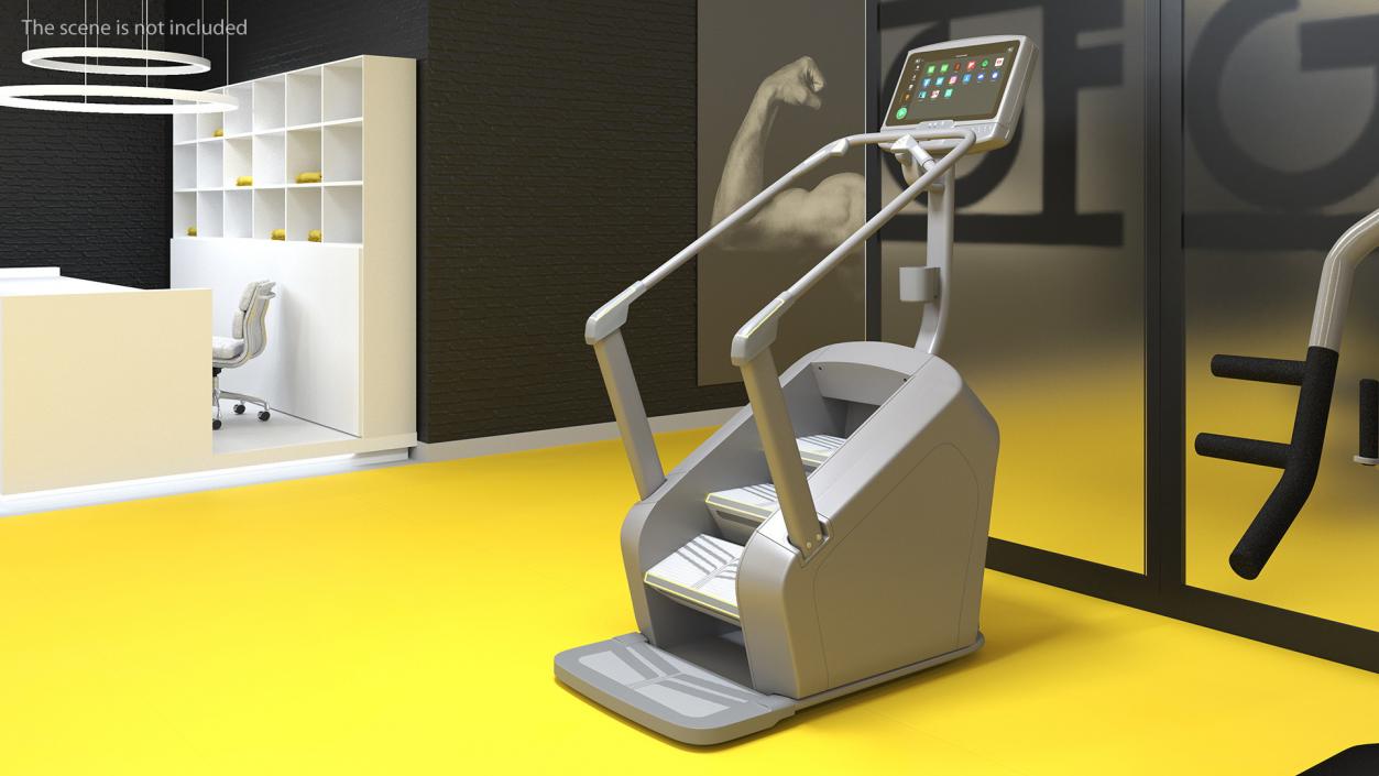 Workout Machines Collection 3 3D model