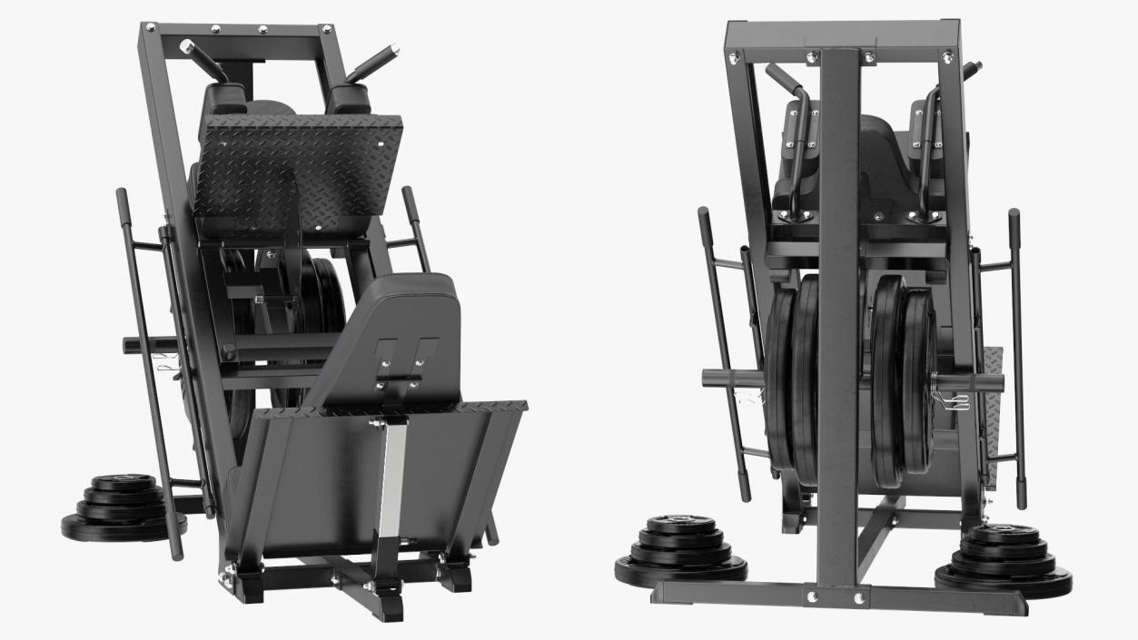 Workout Machines Collection 3 3D model