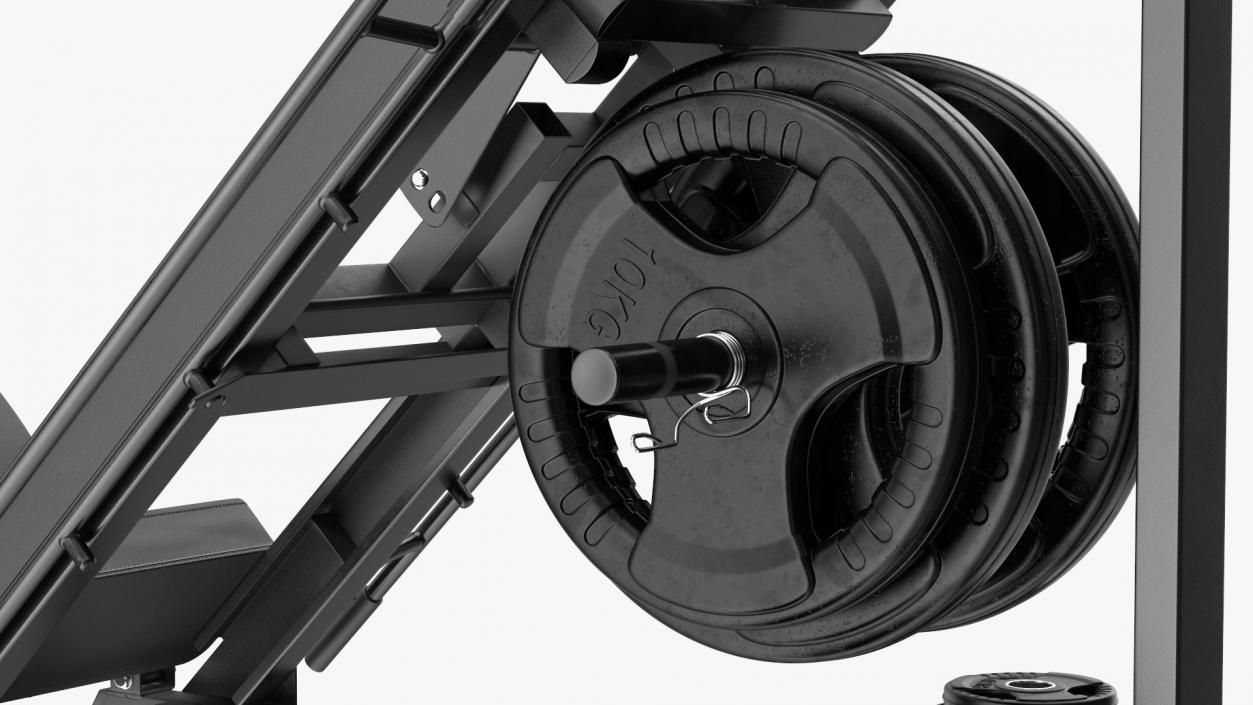 Workout Machines Collection 3 3D model