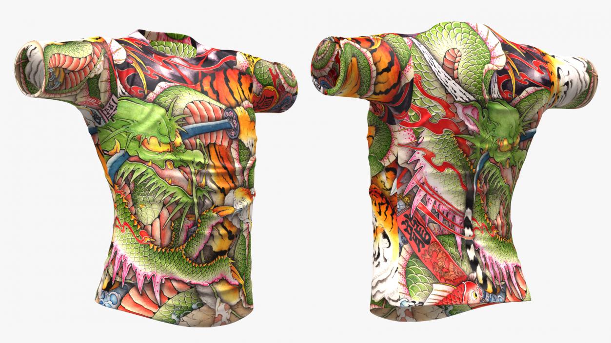 3D model Short Sleeve T Shirt