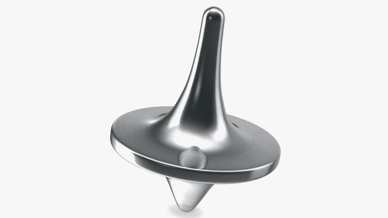 Metal Spinning Top Toy 3D