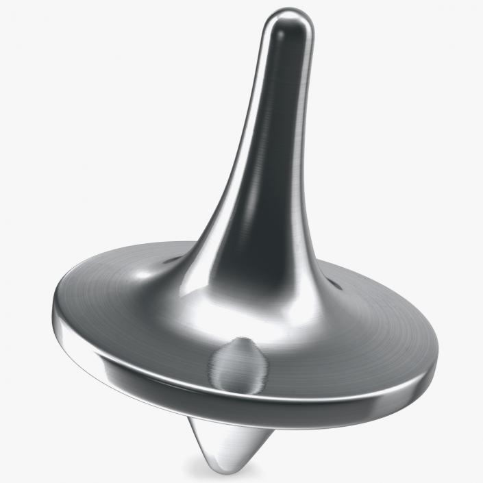 Metal Spinning Top Toy 3D