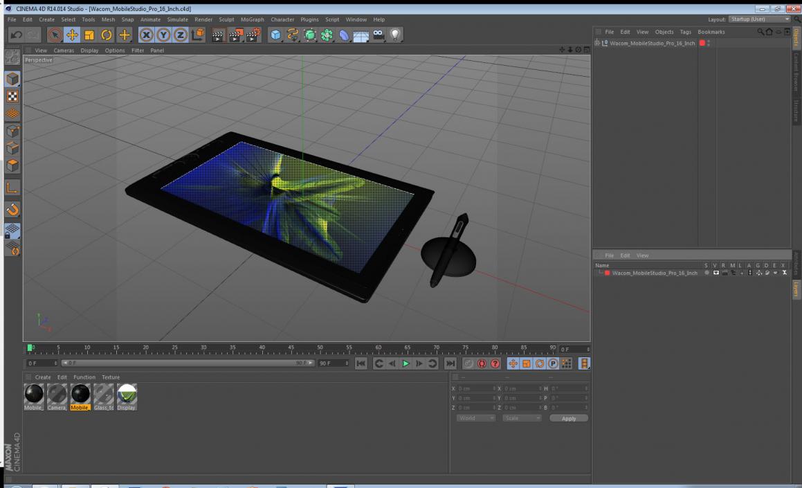 3D model Wacom MobileStudio Pro 16 Inch
