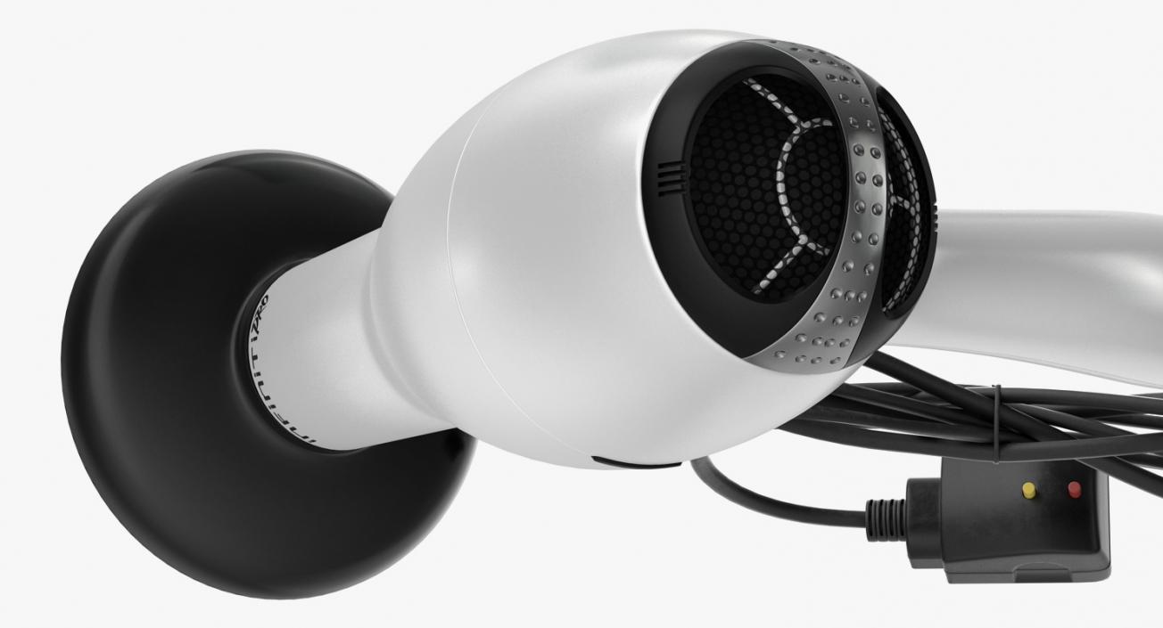 Hair Dryer with Diffuser 3D model