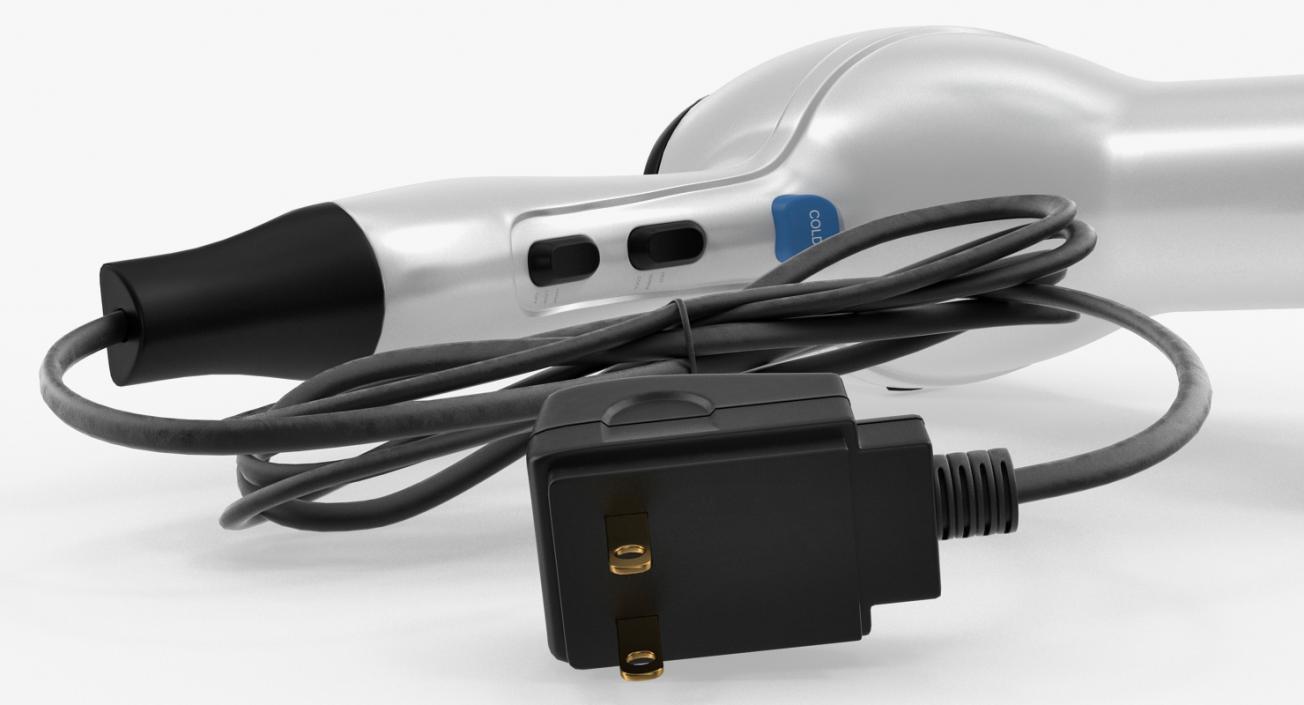 Hair Dryer with Diffuser 3D model