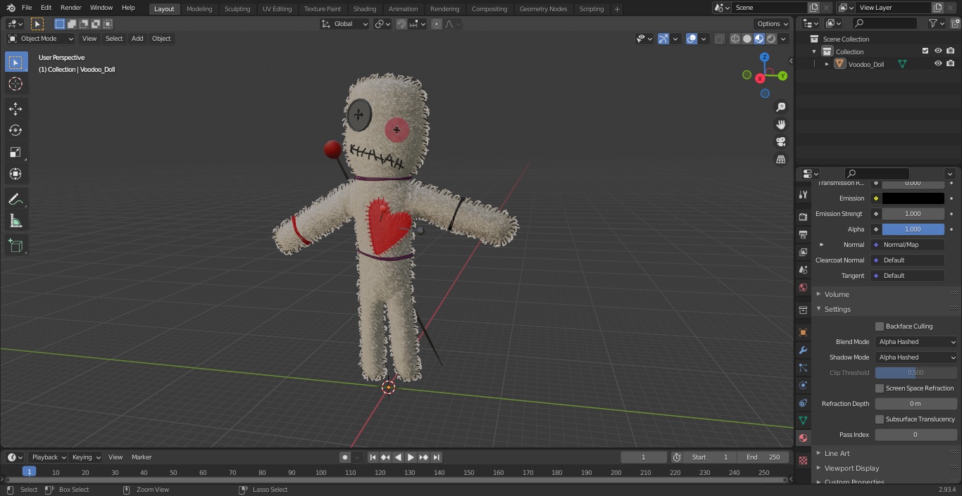 3D Voodoo Doll