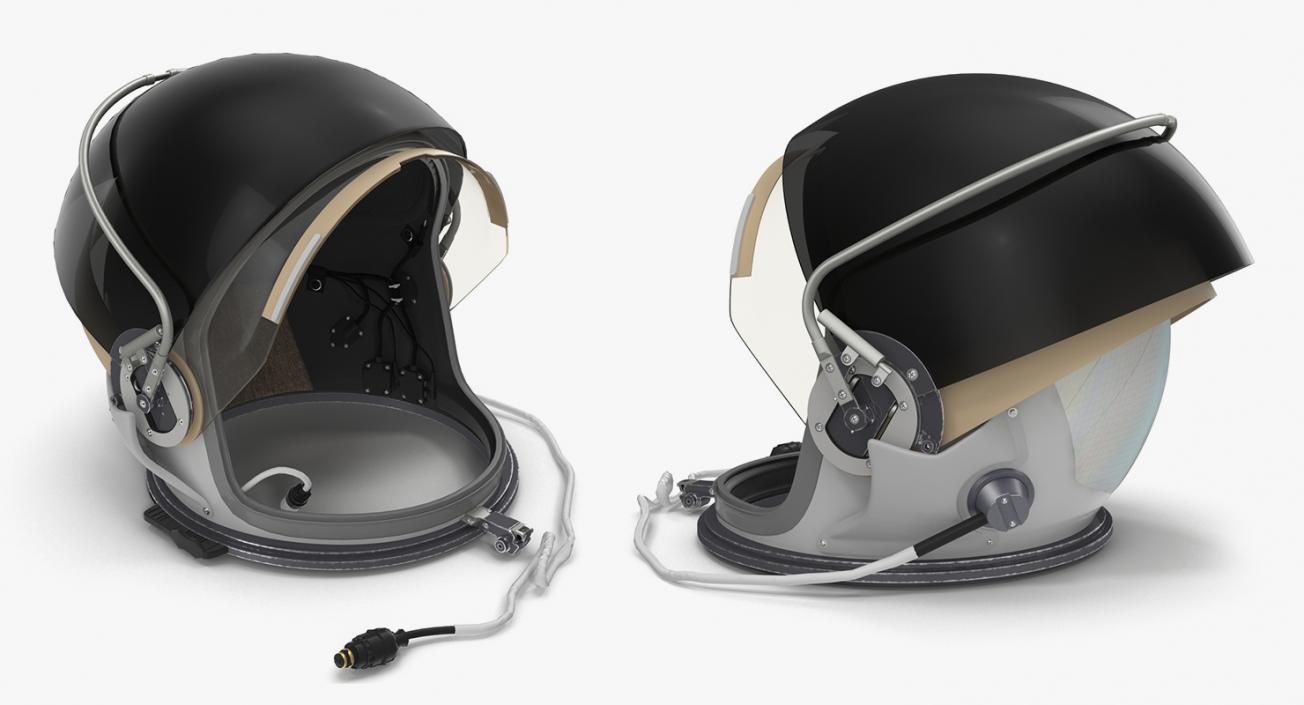 3D Space Helmets Collection 2